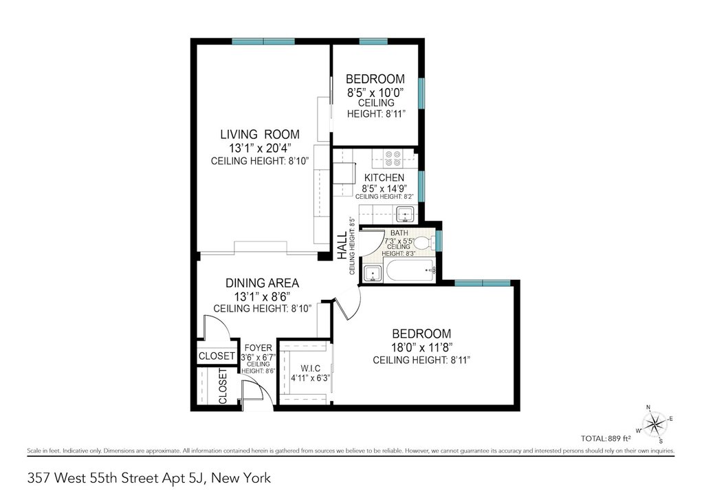 357 West 55th Street, Unit 5J photo 11
