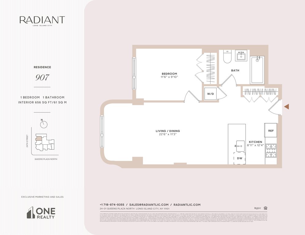 24-01 Queens Plaza North, Unit 907 photo 14