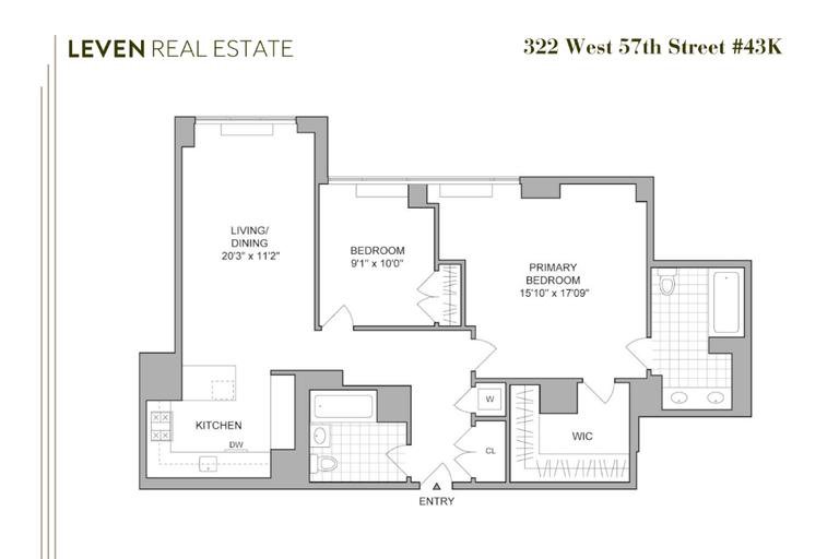 322 West 57th Street, Unit 43K photo 21