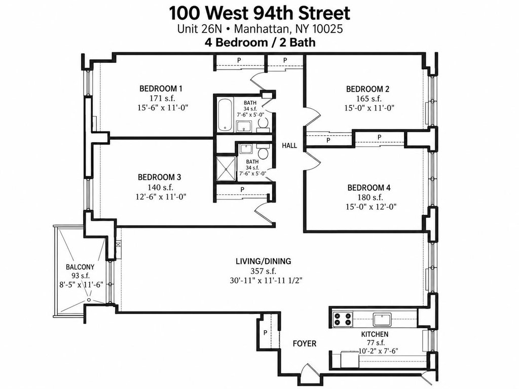100 West 94th Street, Unit 26N photo 8