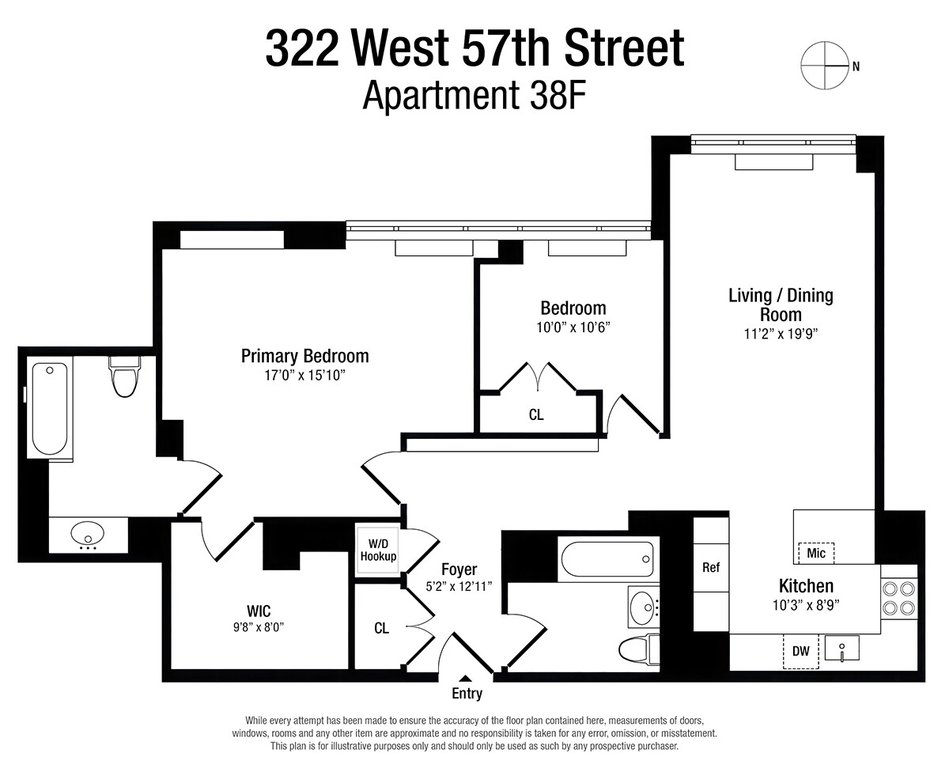 322 West 57th Street, Unit 38F photo 22