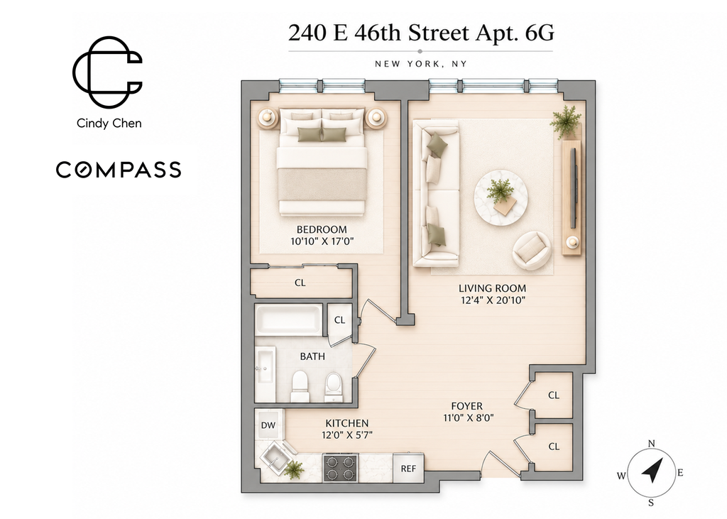 240 East 46th Street, Unit 6G photo 8