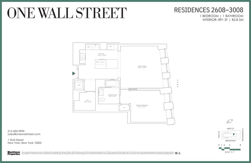 1 Wall Street, Unit 2608 photo 6