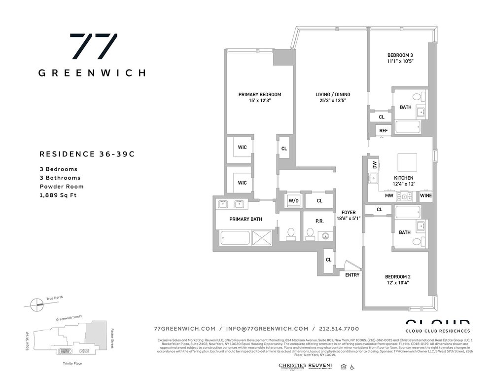 77 Greenwich Street, Unit 39C photo 38