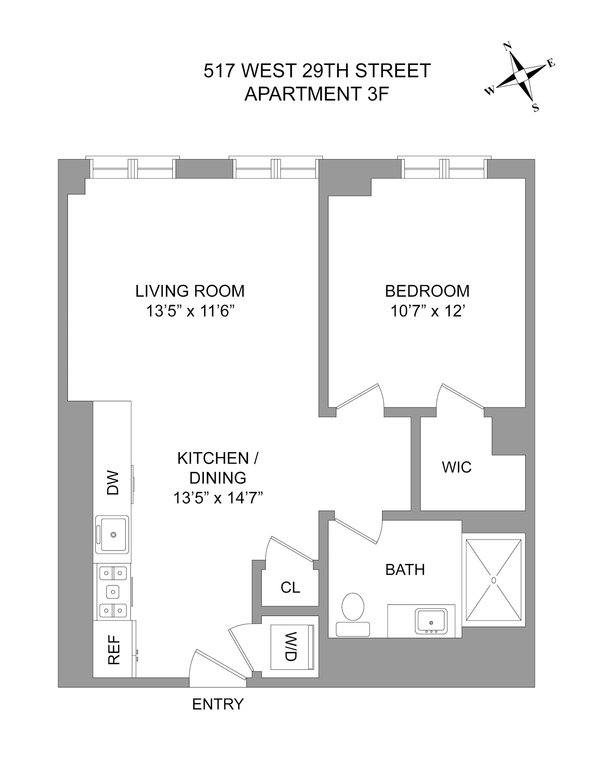 517 West 29th Street, Unit 3F photo 11