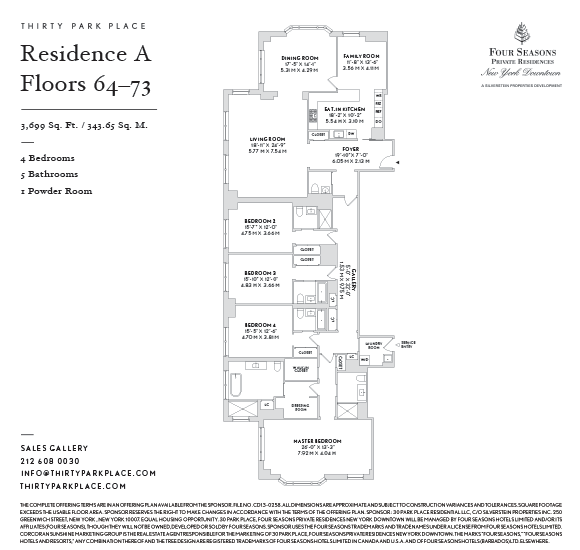30 Park Place 71a New York Ny 10007 New York Condos Tribeca