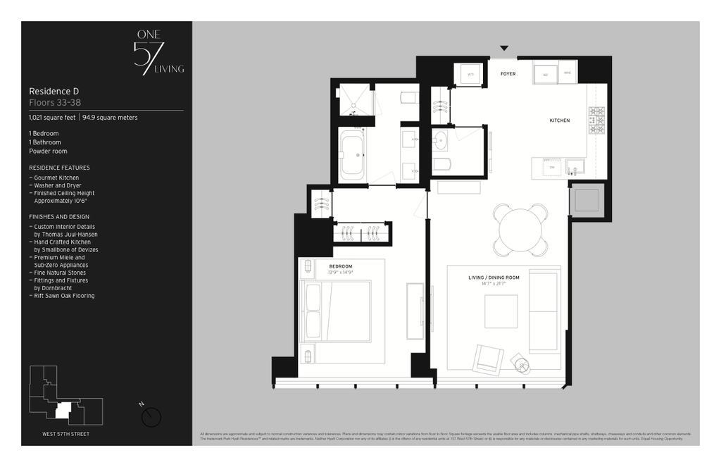 157 West 57th Street 37d New York Ny 10019 New York Condos