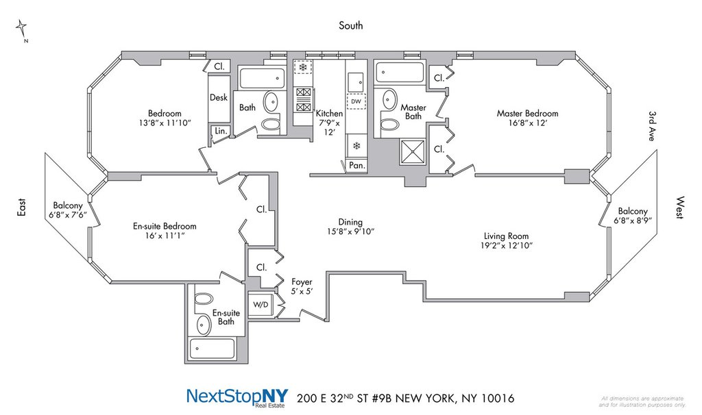 200 East 32nd Street 9b New York Ny 10016 New York Condos